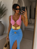 Body mare bikini due pezzi con sole rosa - R.a. Boutique