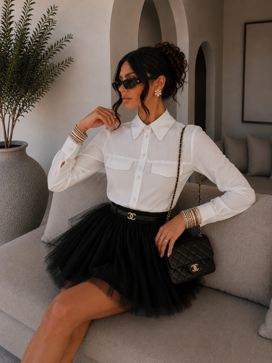 Camicia Luxe Minimal - R.a. Boutique