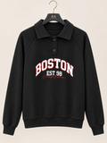 Felpa Boston Vintage Polo - R.a. Boutique