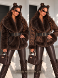 Pelliccia Reversibile Wild Muse Leopard - R.a. Boutique
