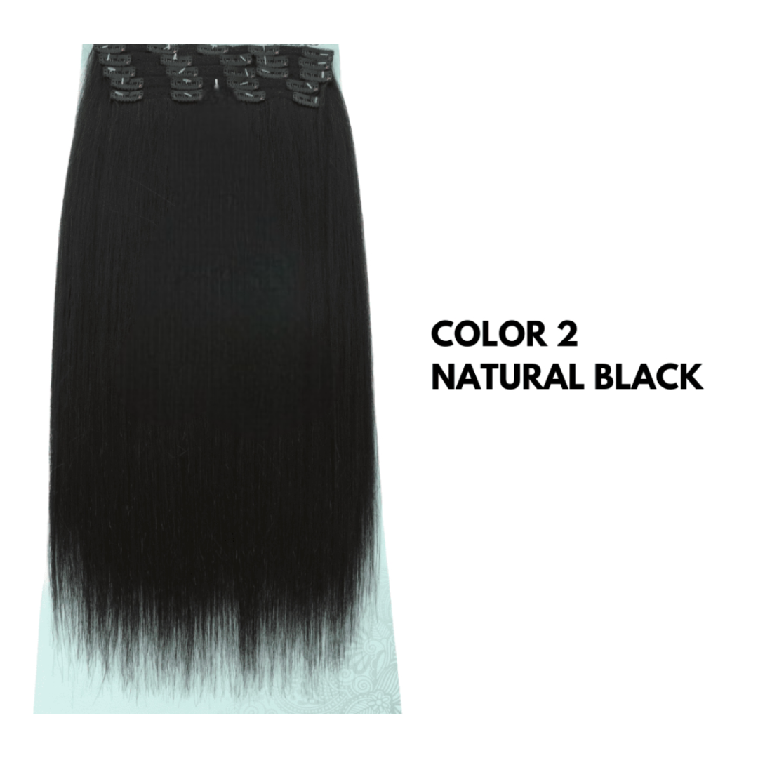 Extension 228gr lisce 7 clip vari colori - R.a. Boutique