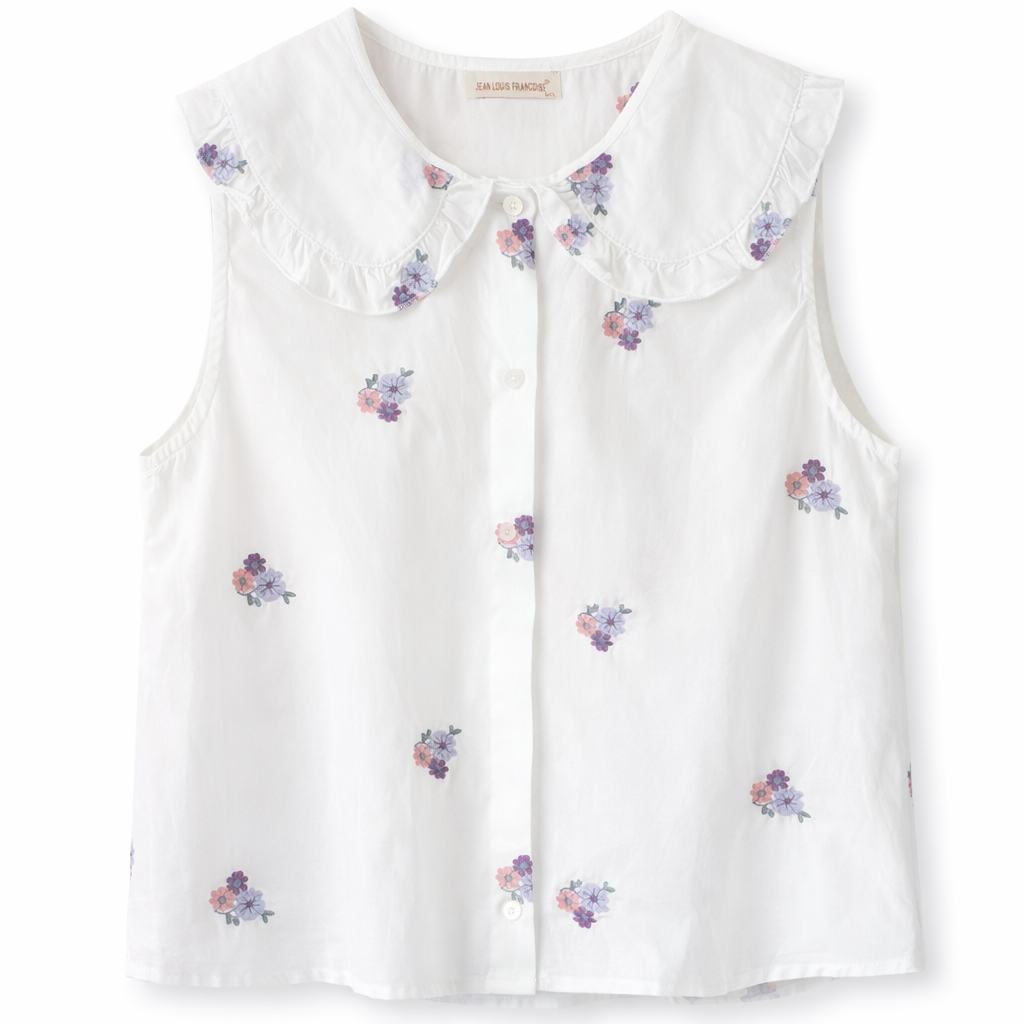 Blusa Sweet Collar Bloom - R.a. Boutique