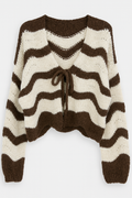 Maglioncino Waves Knit Bicolor - R.a. Boutique