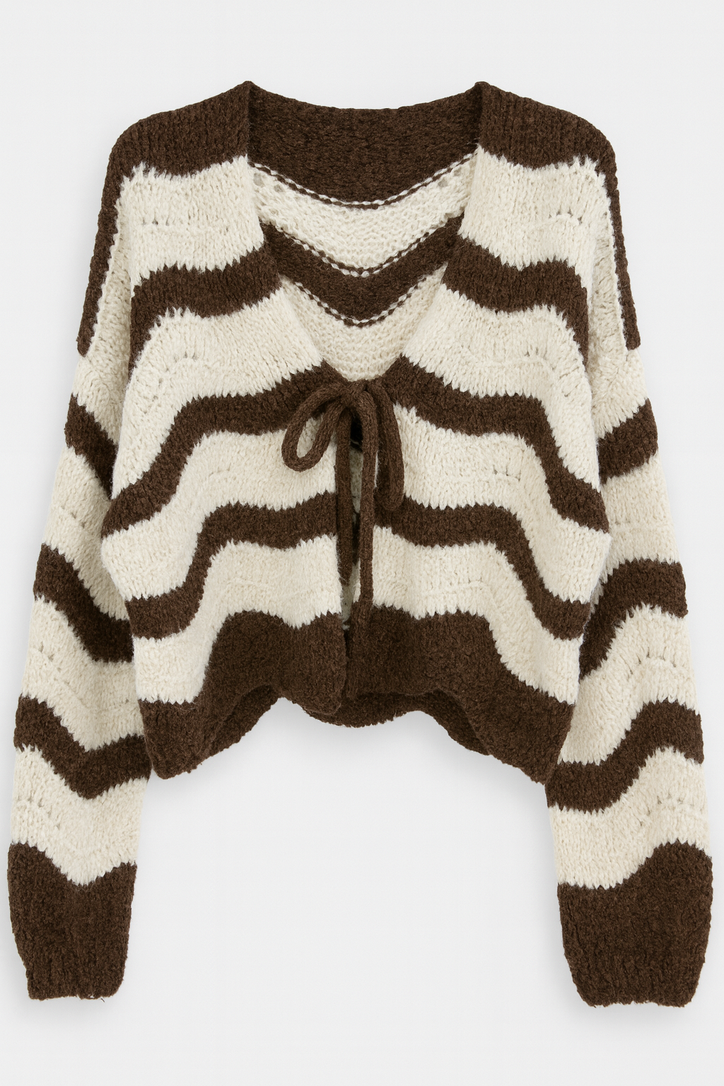 Maglioncino Waves Knit Bicolor - R.a. Boutique