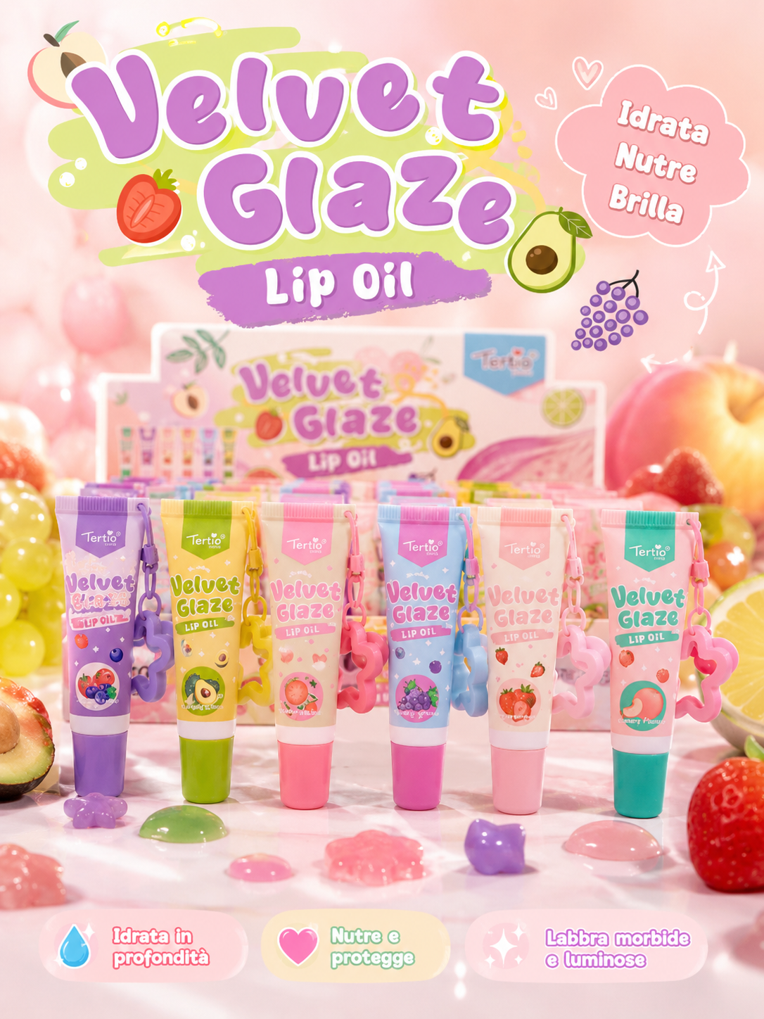 Velvet Glaze – Lip Oil Fruttato Ultra Glow - R.a. Boutique