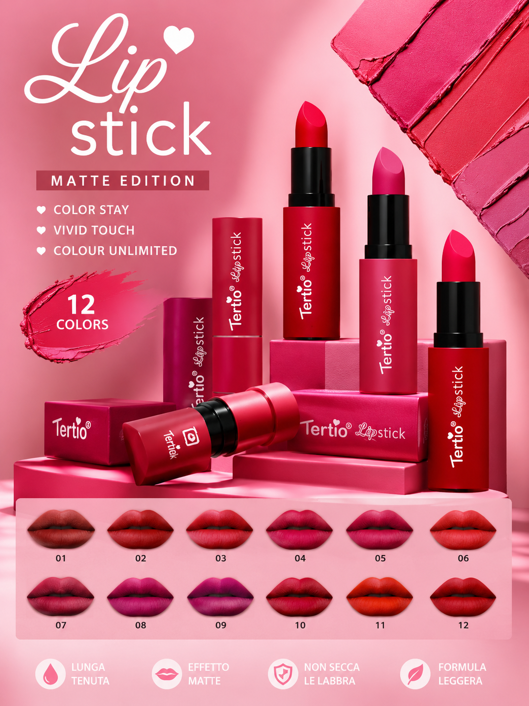 Lipstick Matte Edition – Rossetto Effetto Velvet - R.a. Boutique
