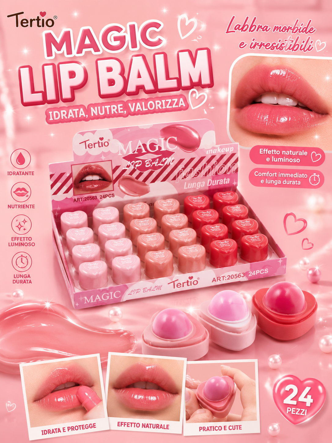 Lip Balm a cuore - R.a. Boutique