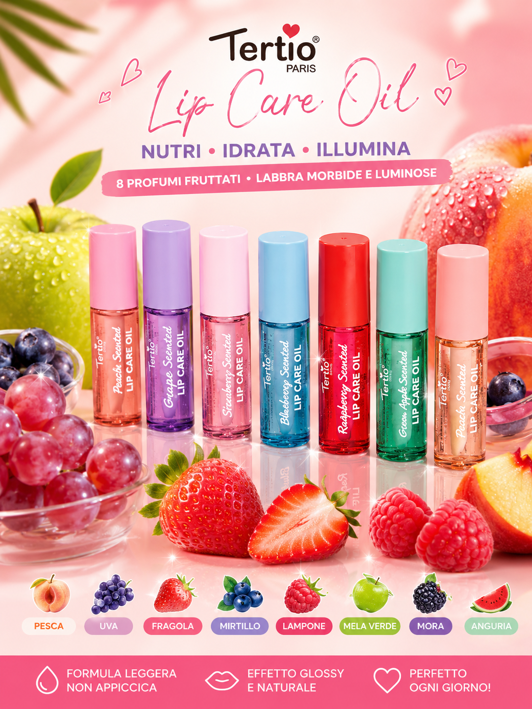 Lip care oil fruit - R.a. Boutique