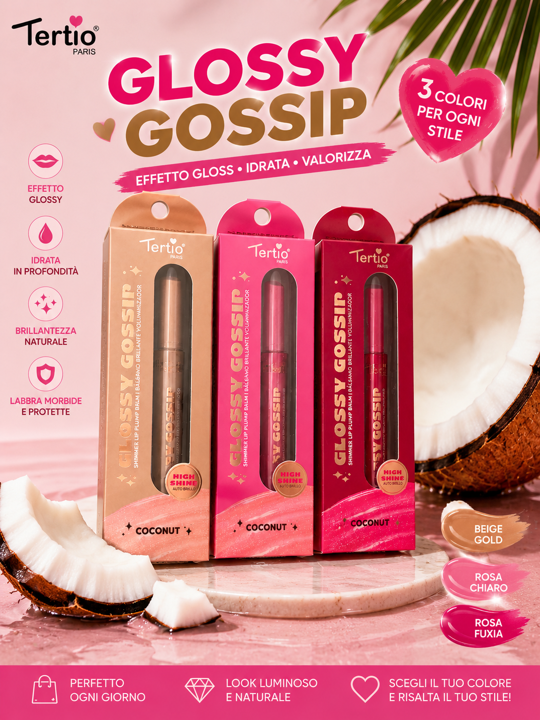 Glossy Gossip – Lip Plump Balm High Shine - R.a. Boutique