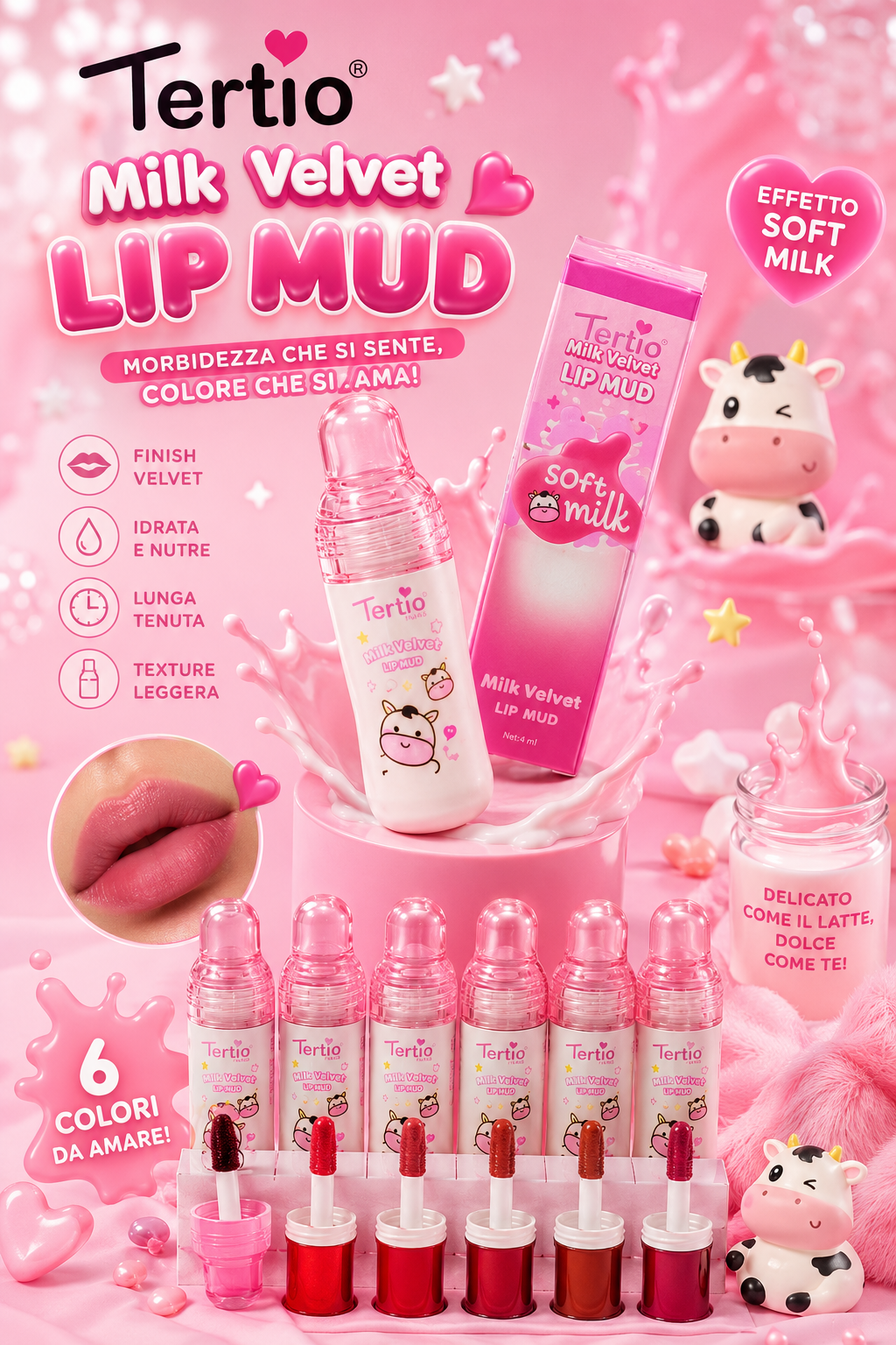 Milk velvet Lip - R.a. Boutique