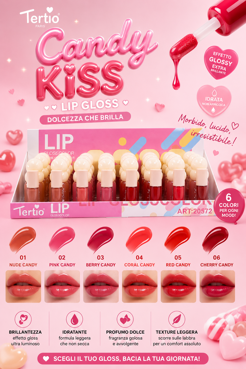 Lip Glosscolor – Gloss Labbra Brillante - R.a. Boutique