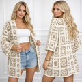 Cardigan Crochet Boho Chic - R.a. Boutique