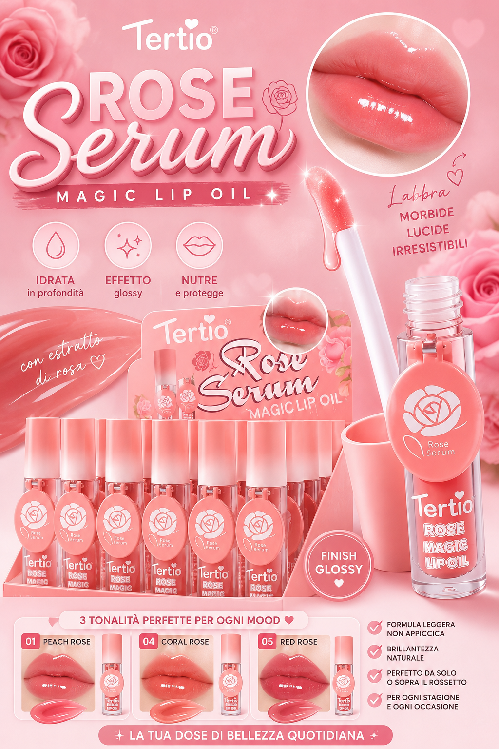 Rose Serum – Magic Lip Oil - R.a. Boutique