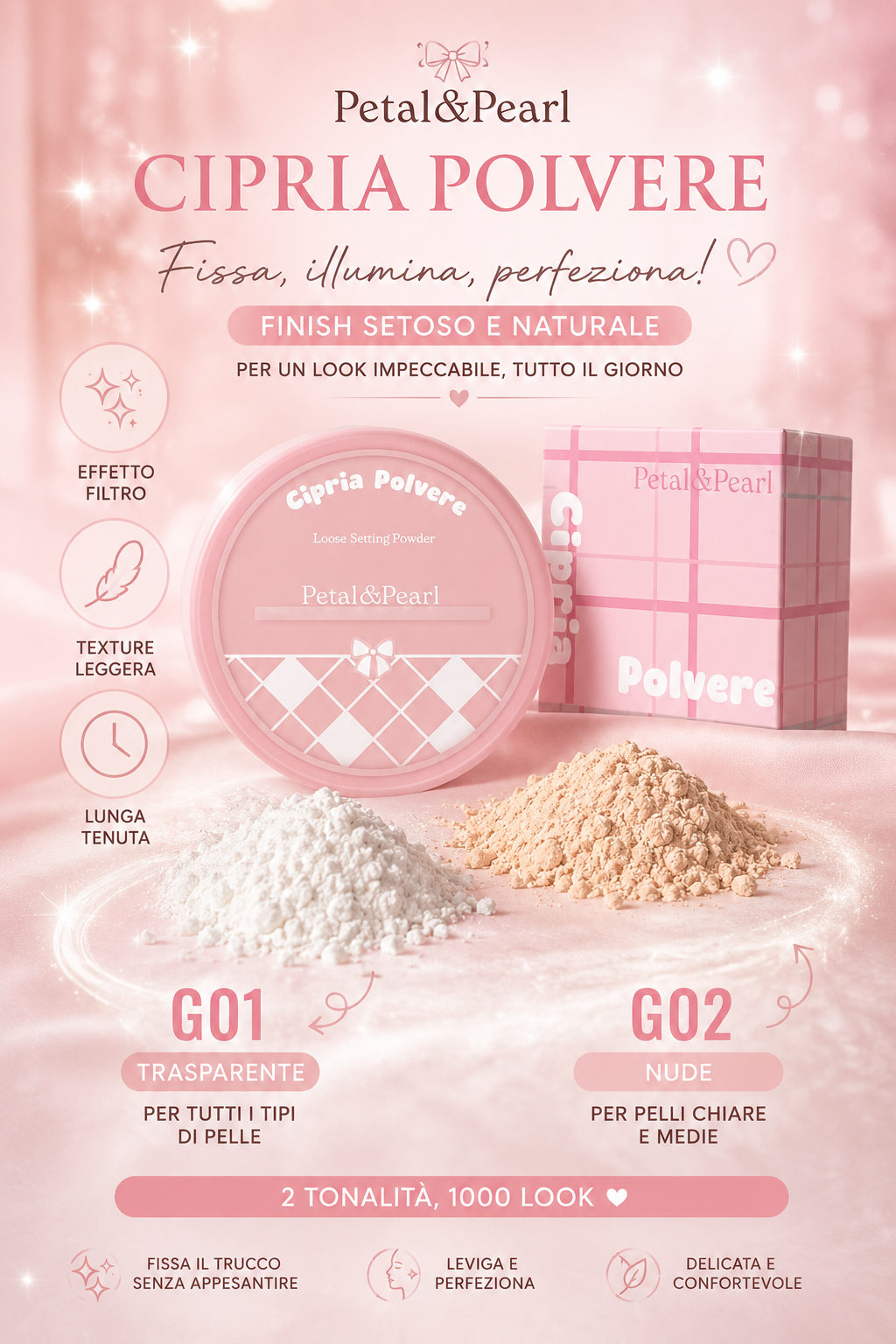 Petal & Pearl – Cipria in Polvere - R.a. Boutique