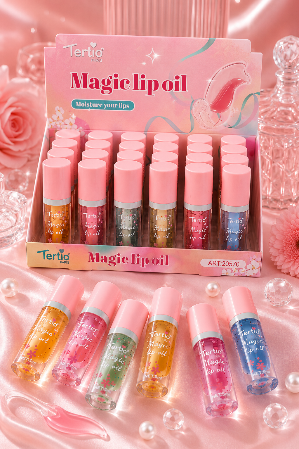 Magic Lip Oil Flowers - R.a. Boutique