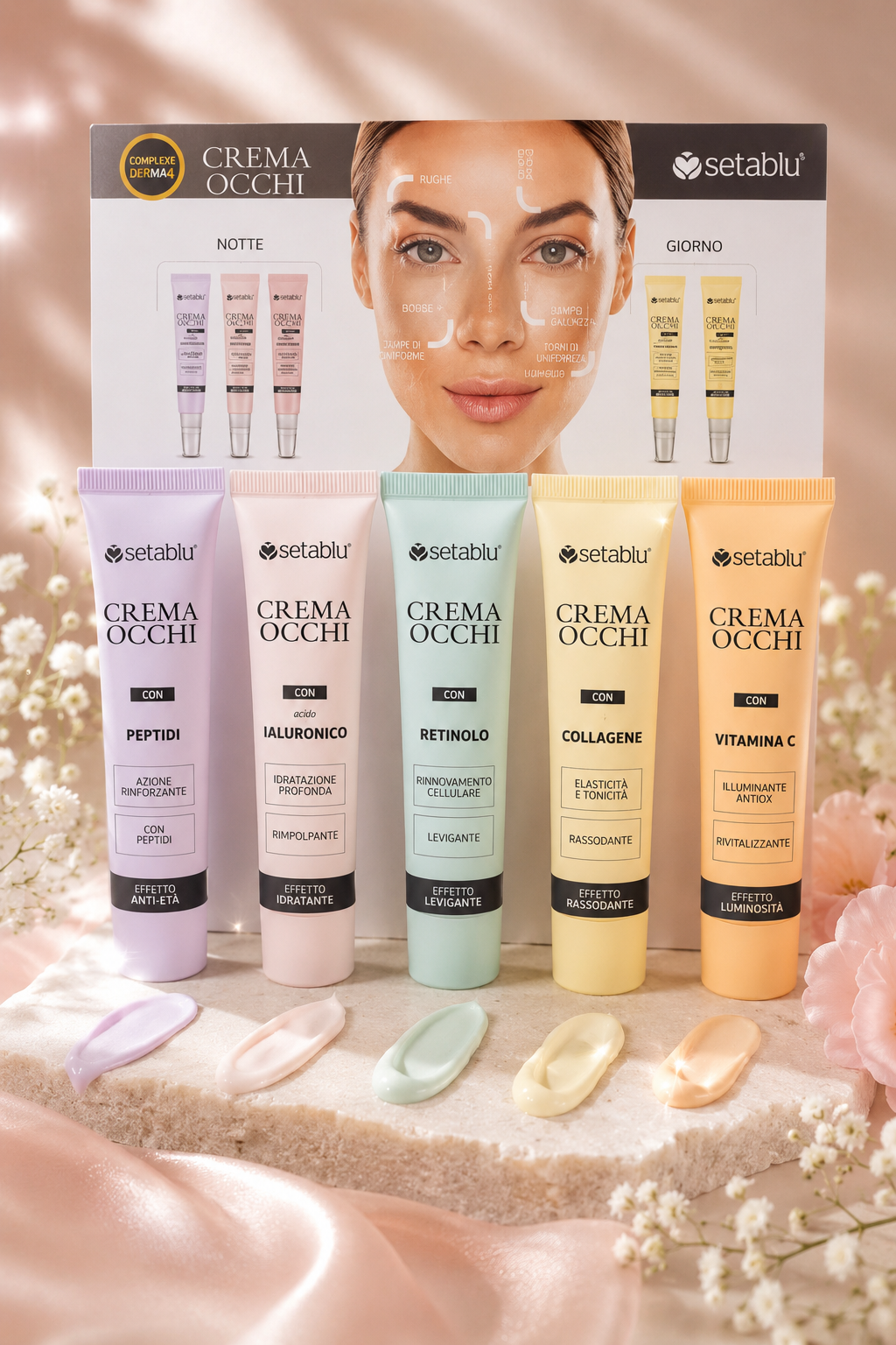 Setablu-Crema contorno occhi giorno e notte - R.a. Boutique