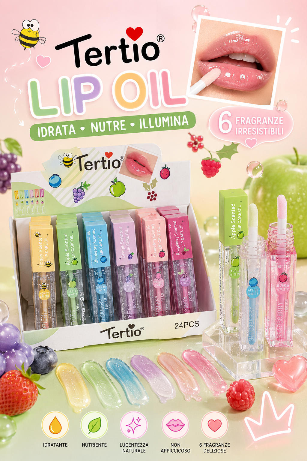 Lip Cair Oil cangianti - R.a. Boutique