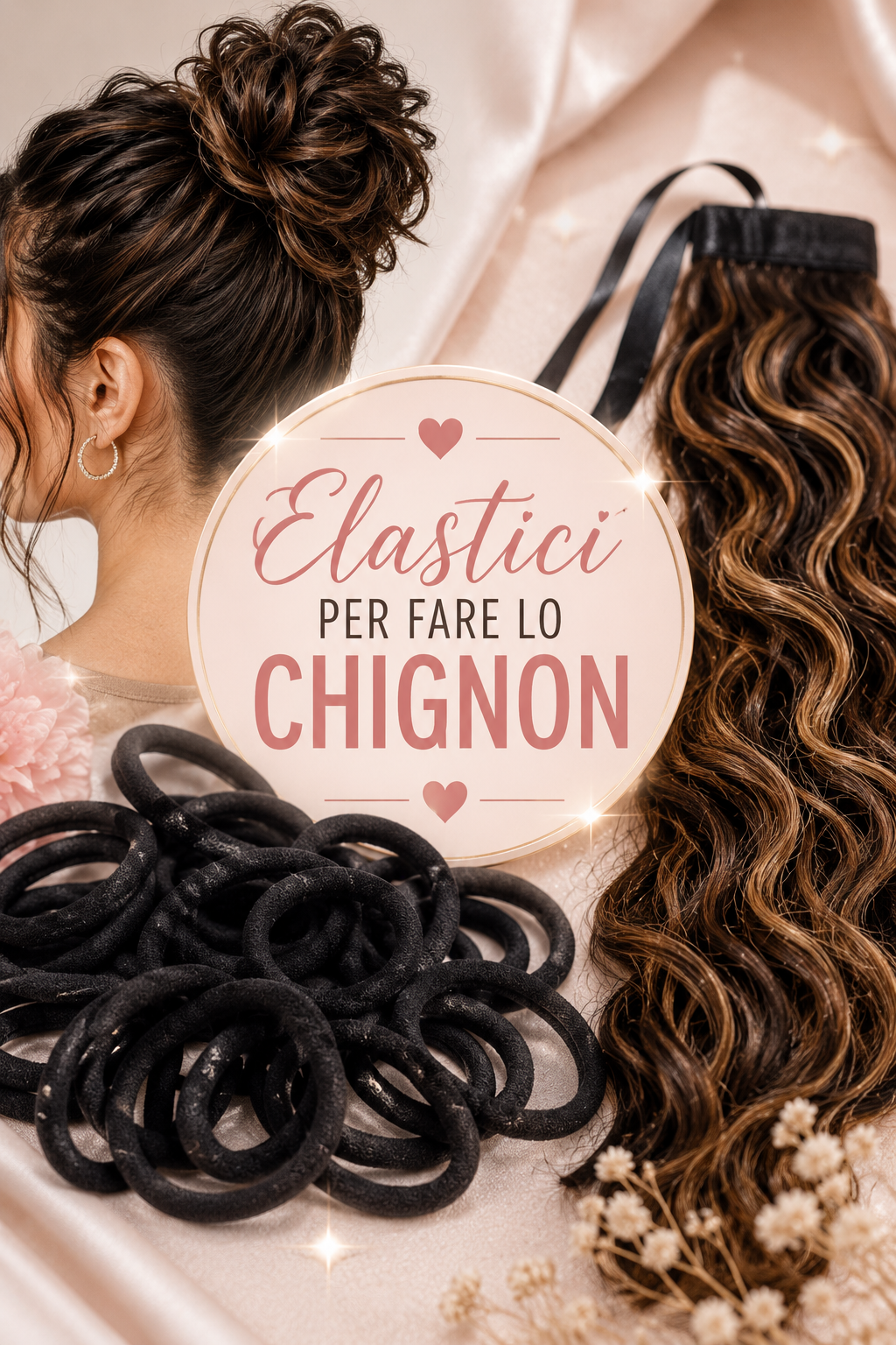 Set elastici 6 pezzi per code extension - R.a. Boutique