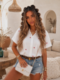 Camicia cherry cotone - R.a. Boutique