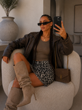 Gonna animalier con strass - R.a. Boutique