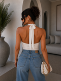 Body drappeggiato con scollo ad anello - R.a. Boutique