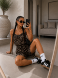 Completo animalier top e pantaloncino - R.a. Boutique