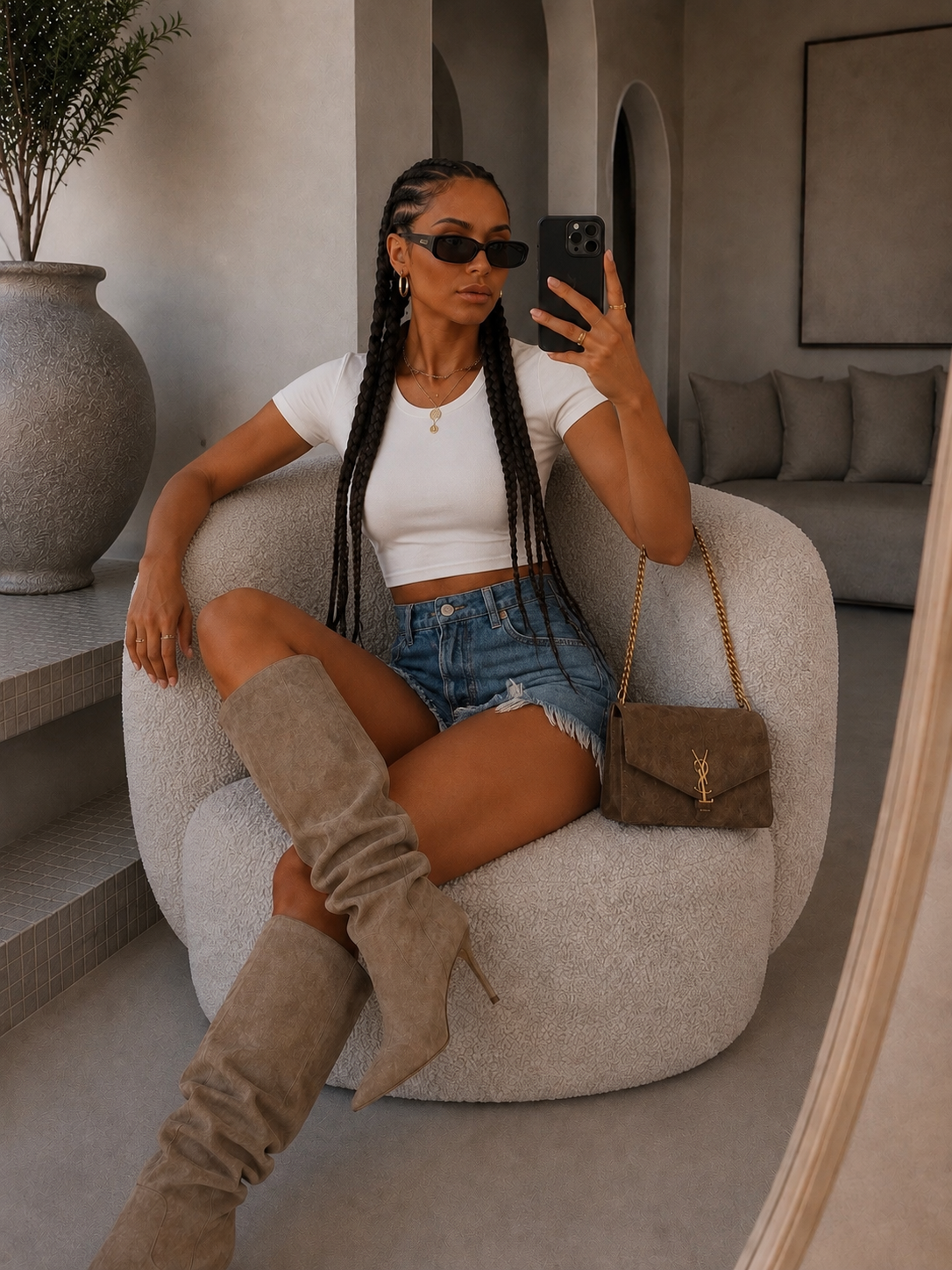 Short denim basic - R.a. Boutique