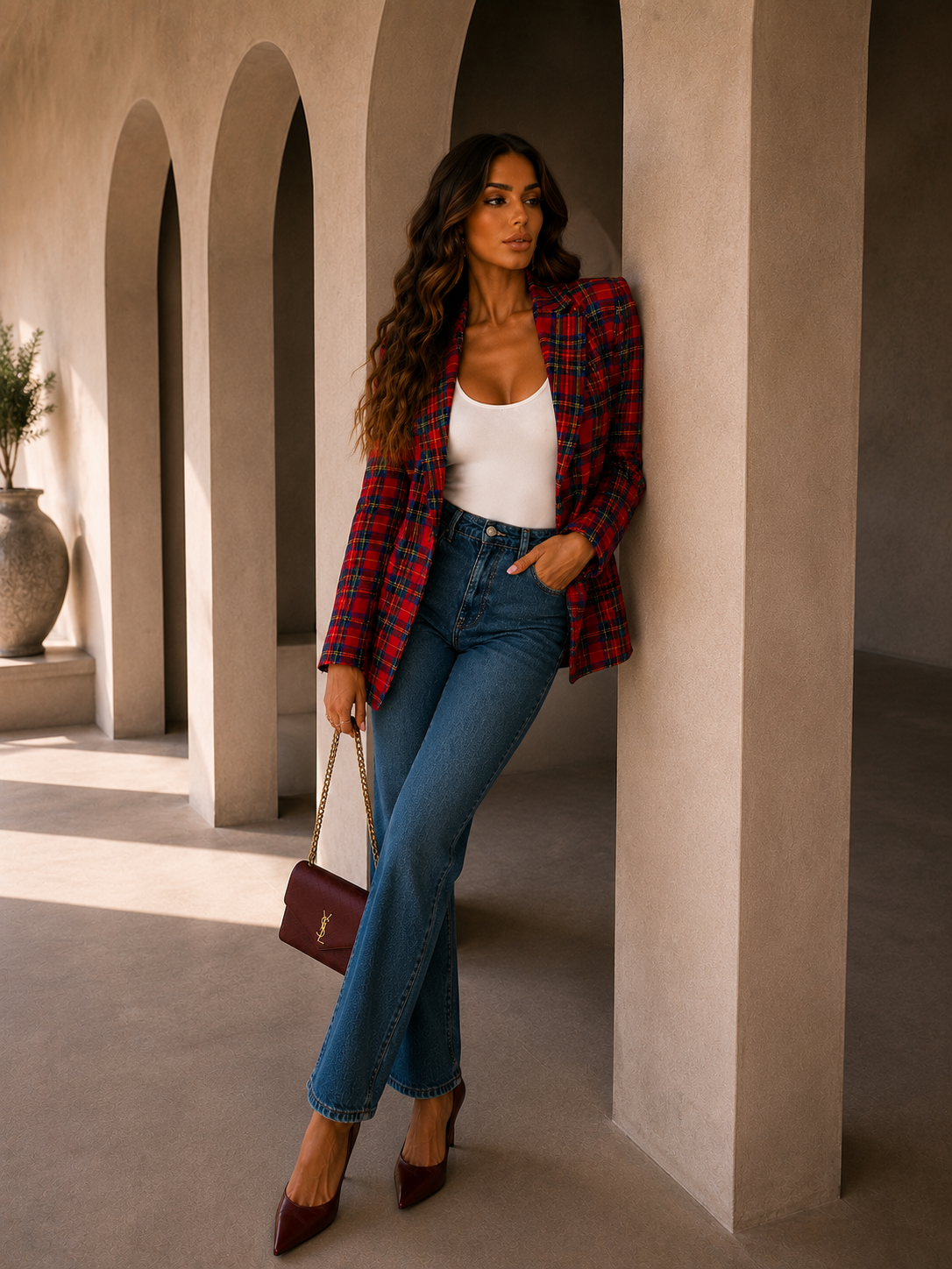 Giacca scozzese - R.a. Boutique
