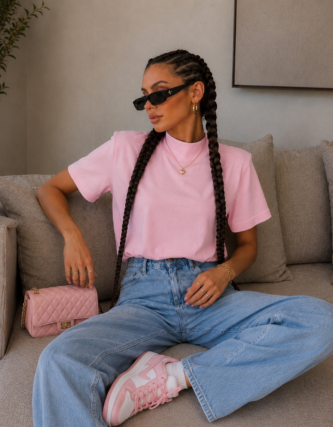 Maglia Over Shoulder Chic - R.a. Boutique