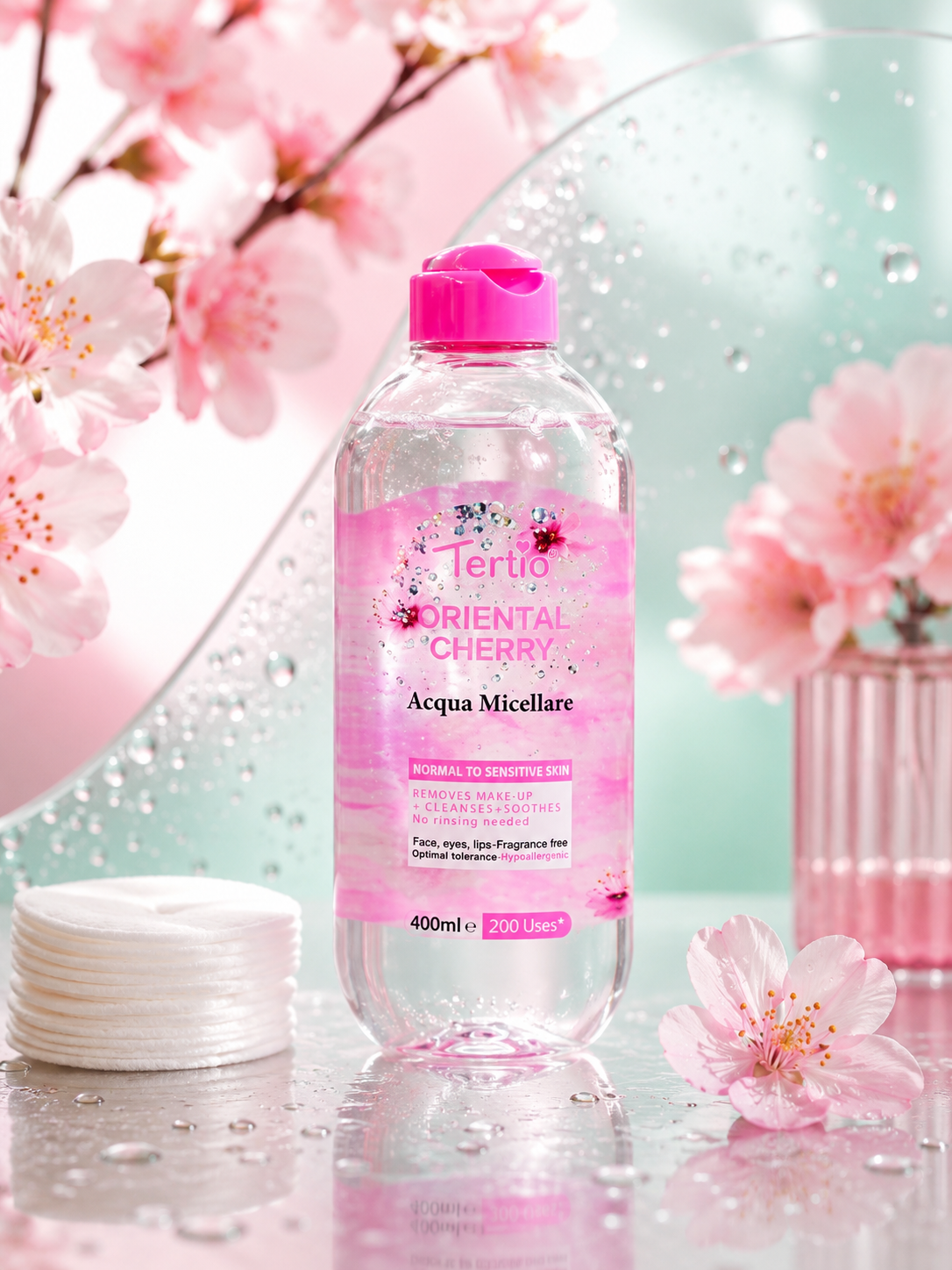 Oriental Cherry – Acqua Micellare Delicata 400ml - R.a. Boutique