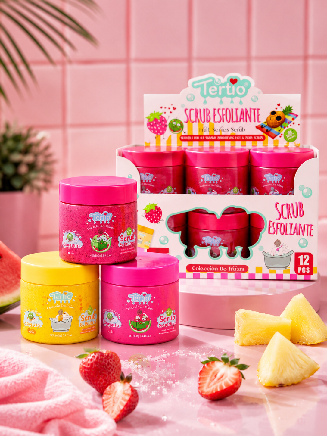Fruit Series – Scrub Esfoliante Viso & Corpo 400gr - R.a. Boutique