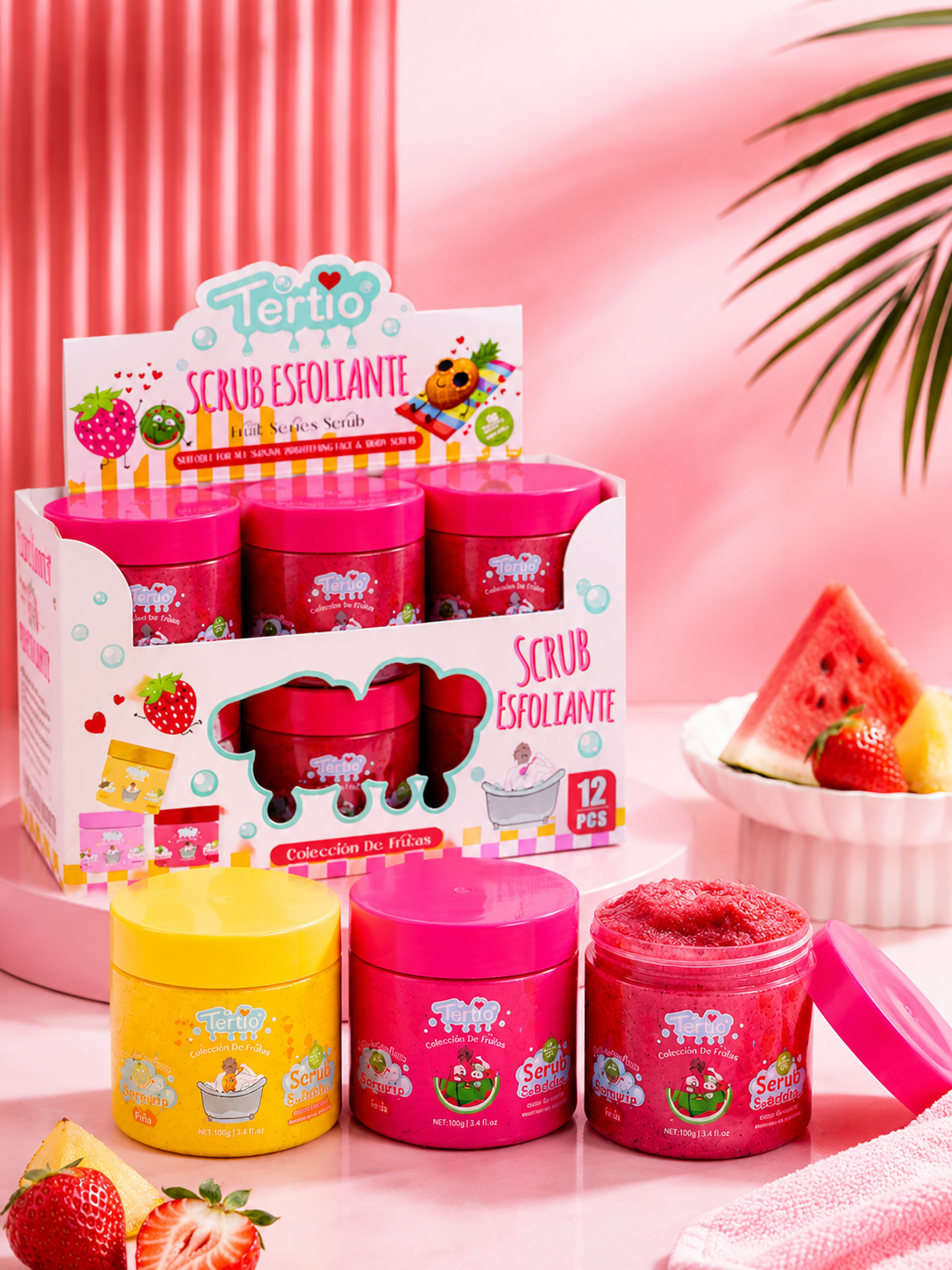Fruit Series – Scrub Esfoliante Viso & Corpo 400gr - R.a. Boutique