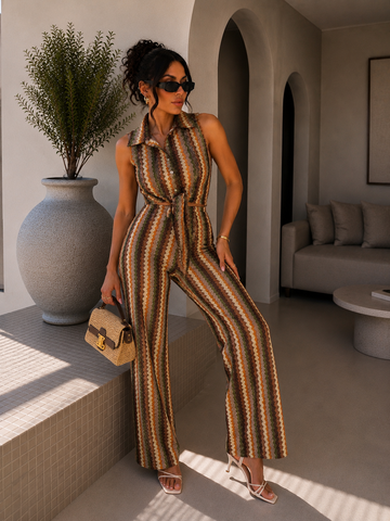 Completo Zig Zag Summer Chic - R.a. Boutique