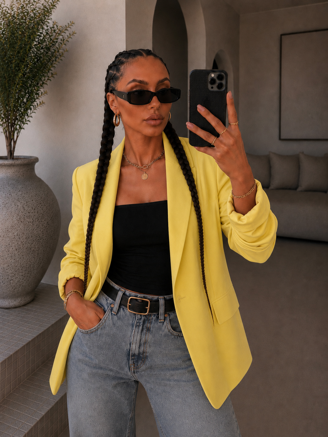 Blazer Easy Chic Made in Italy - R.a. Boutique