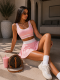 Completo top e gonna stile tennis - R.a. Boutique