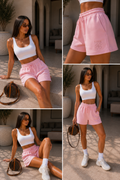 Short con scritta Love - R.a. Boutique