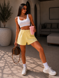 Short con scritta Love - R.a. Boutique