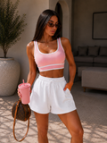Short con scritta Love - R.a. Boutique