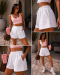 Short con scritta Love - R.a. Boutique