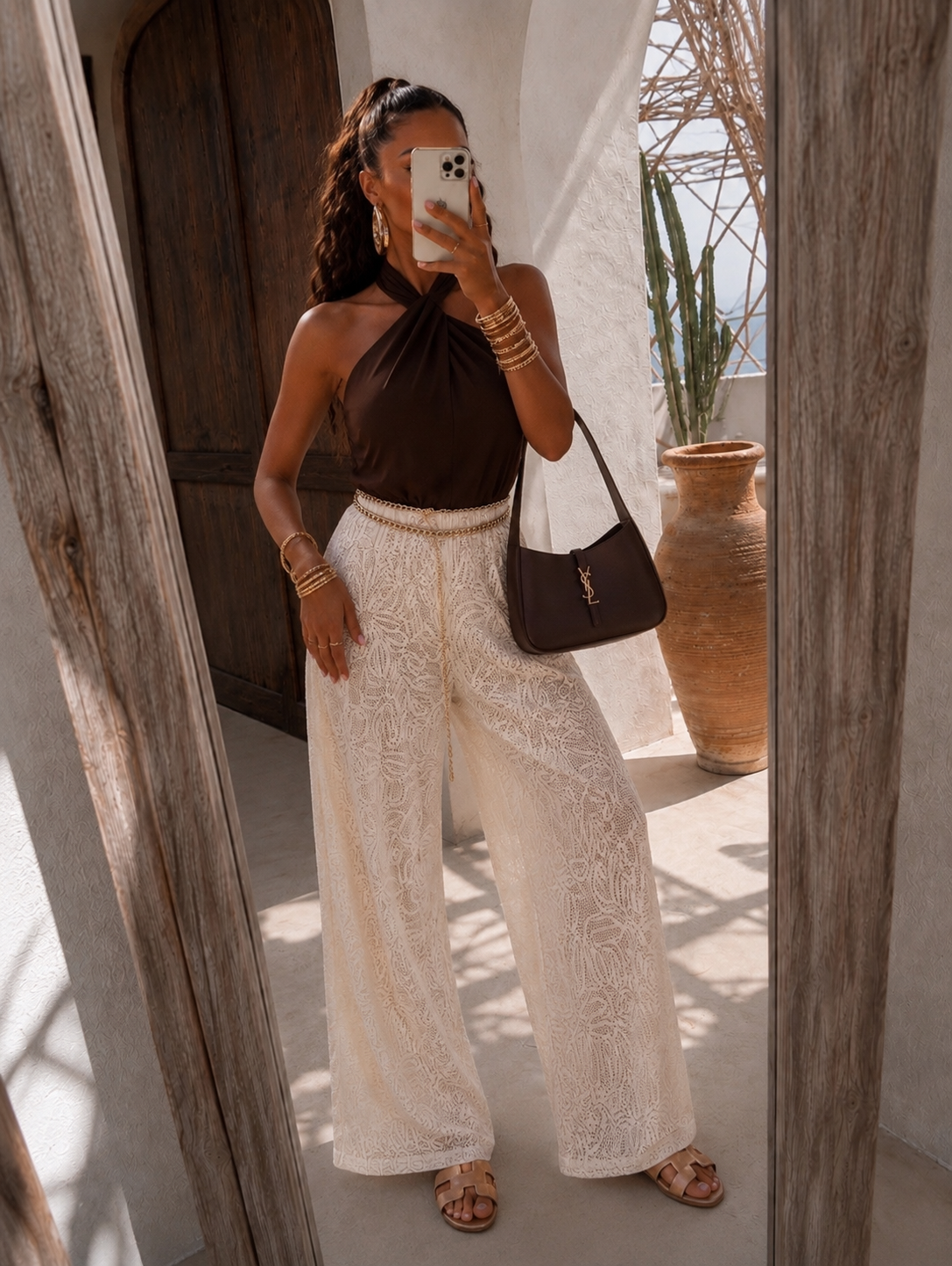 Pantalone in Pizzo Elegance - R.a. Boutique