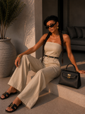 Tuta con cintura in vita senza coppe - R.a. Boutique
