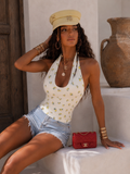 Top Halter Summer Print - R.a. Boutique