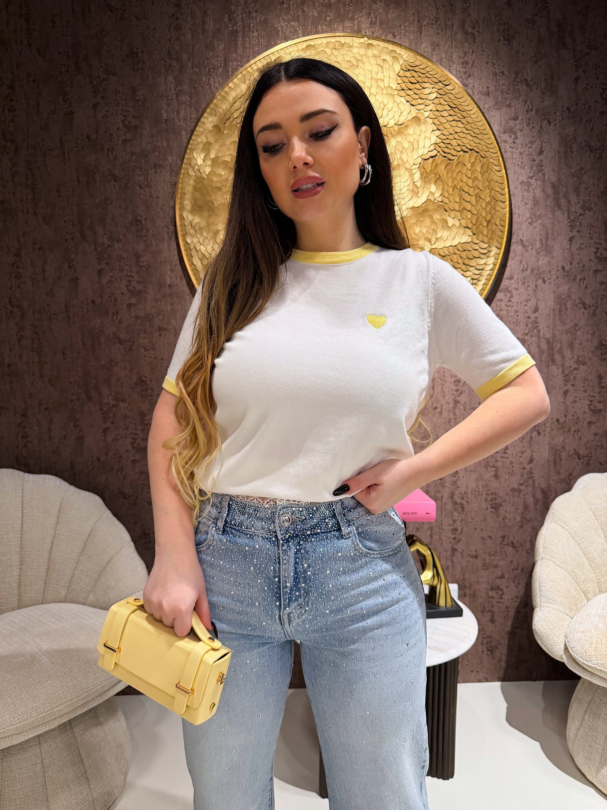 T-Shirt Sweet Heart - R.a. Boutique