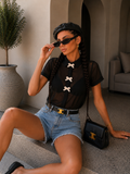 Camicia con fiocchi decorativi - R.a. Boutique