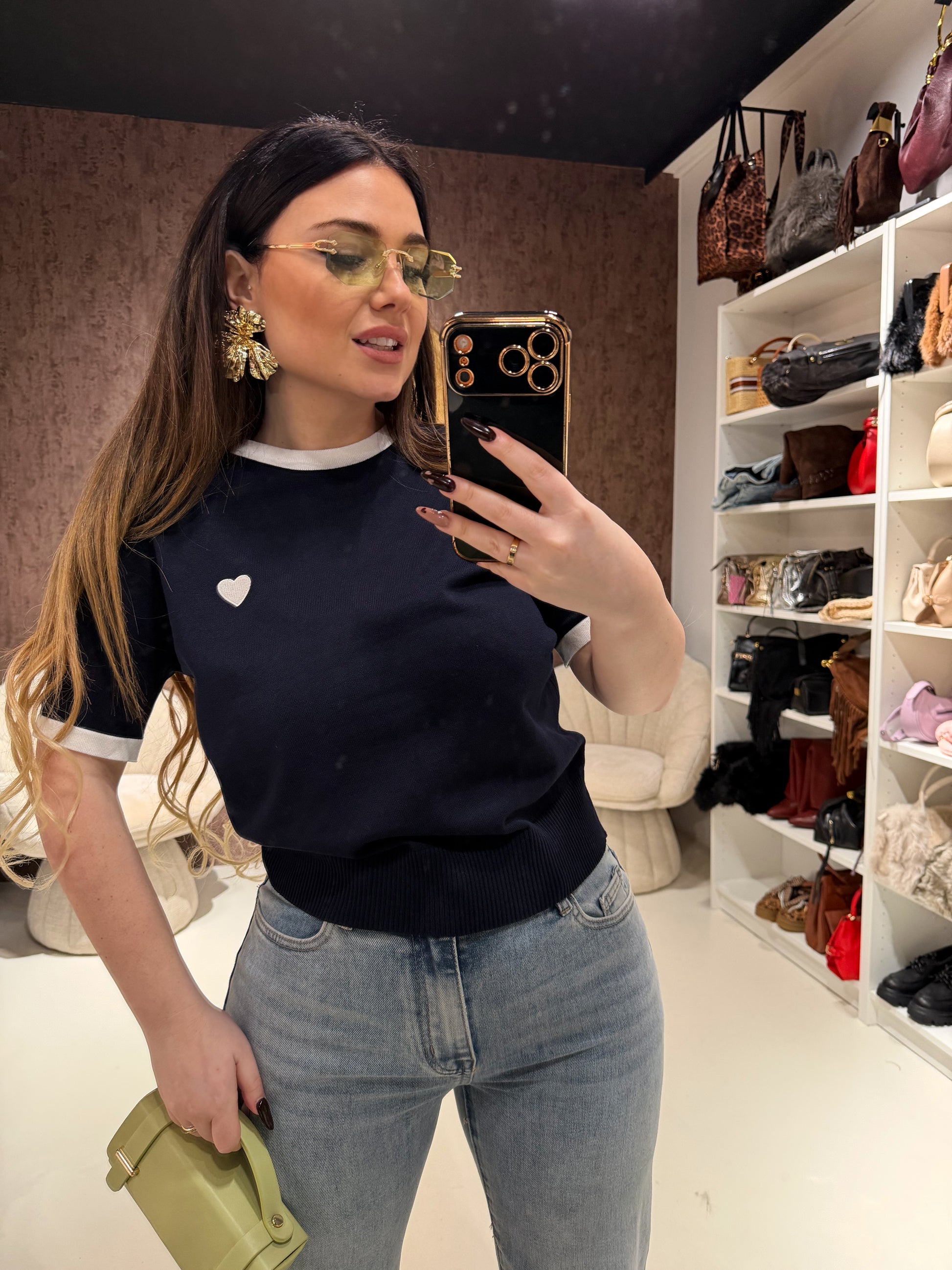 T-Shirt Sweet Heart - R.a. Boutique