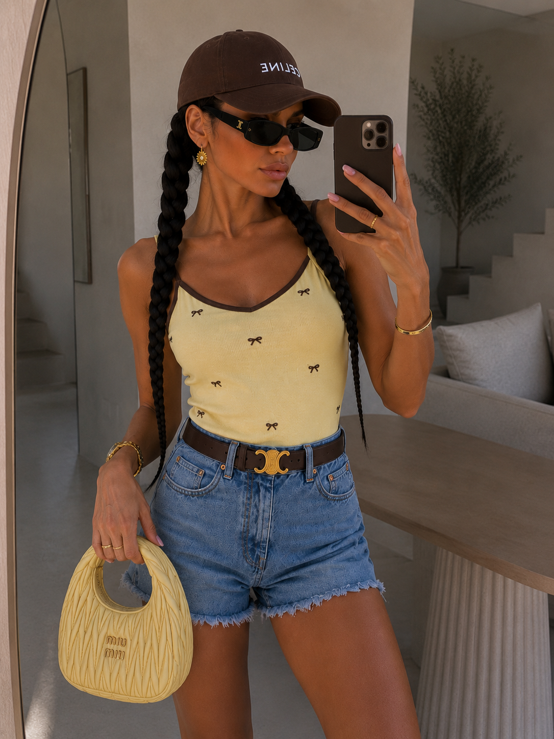 Body a costine con fiocchetti ricamati - R.a. Boutique