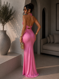 Abito con incrocio sulla schiena e Gemma rosa Bubble - R.a. Boutique