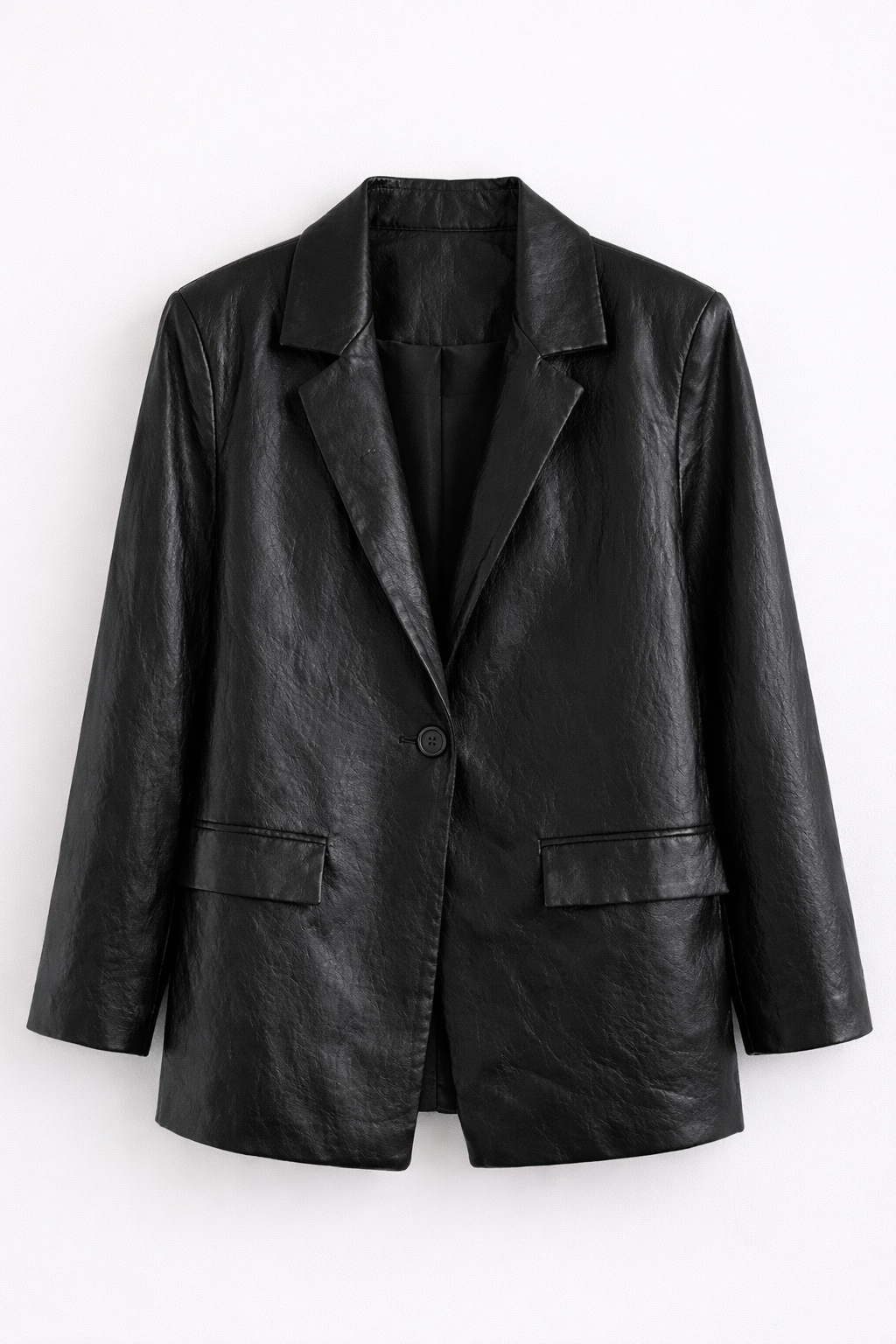 Blazer over eco-pelle - R.a. Boutique