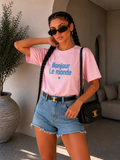 T-Shirt Bonjour le Monde - R.a. Boutique