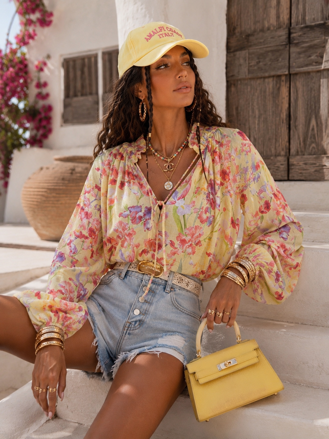 Camicia floreale - R.a. Boutique